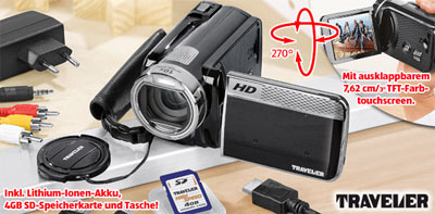 Traveler HD Camcorder