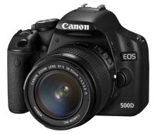 Canon EOS 500D + Kit 18-55mm Media Markt