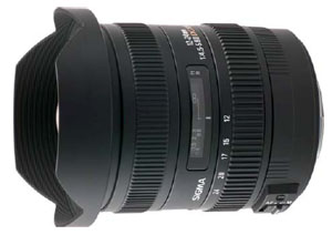 Sigma 12-24 mm F4.5 - 5.6 DG HSM